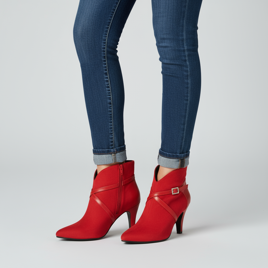 Penelope Pointed-Toe Ankle Boot