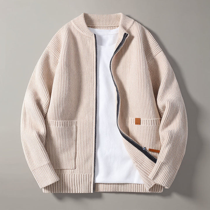 Charlie Ribbed Knit Cardigan