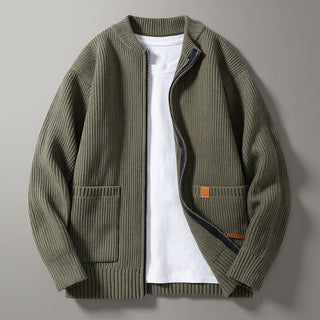 Charlie Ribbed Knit Cardigan