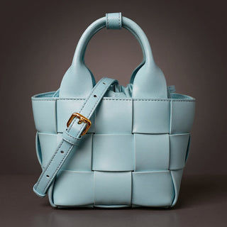 Wynn Woven Mini Basket Bag