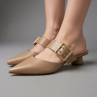 Bianca Buckle Mule