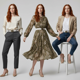 Valora Floral Buckle Belt