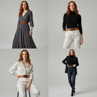 Valora Floral Buckle Belt