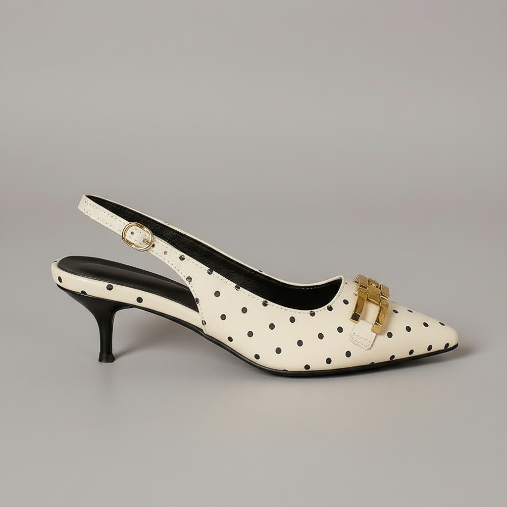 Katrina Slingback Kitten Heel