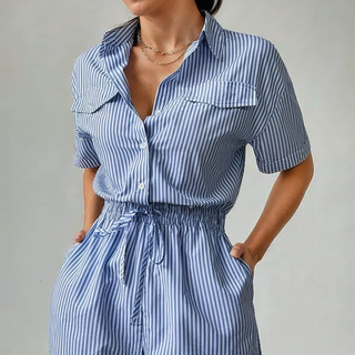 Camila Cinched Waist Romper