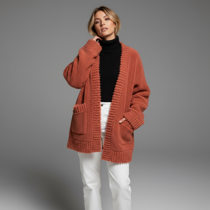 Wynne Alpaca Wool Cardigan