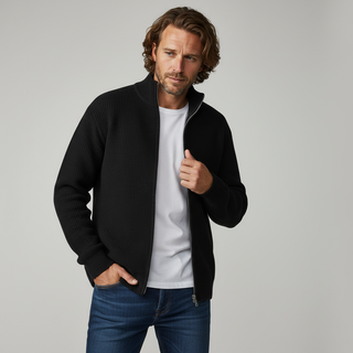 Caleb Waffle Knit Sweater