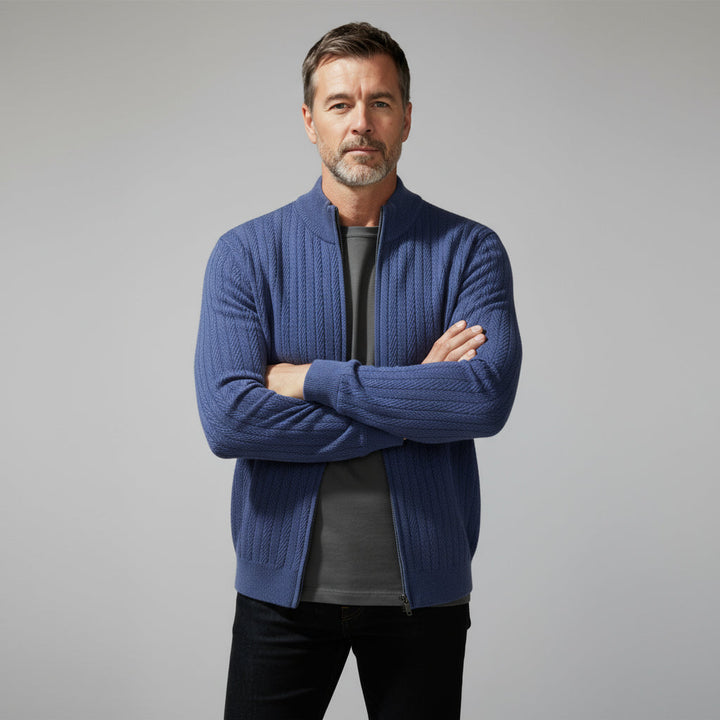 Norman Cable Knit Merino Sweater