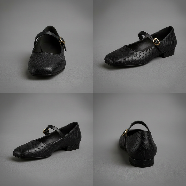 Winona Woven Mary Jane Flat