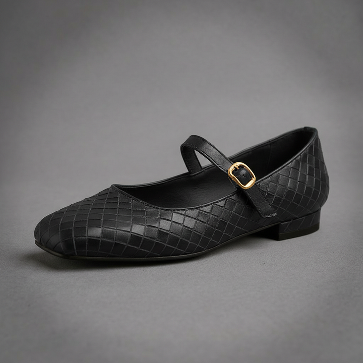Winona Woven Mary Jane Flat