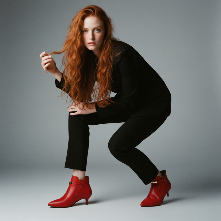 Briella Kitten Heel Bootie