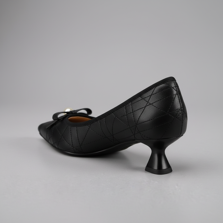 Pamela Pearl Stitch Heel