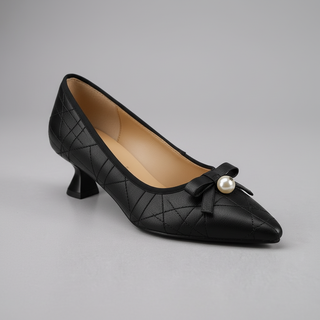 Pamela Pearl Stitch Heel