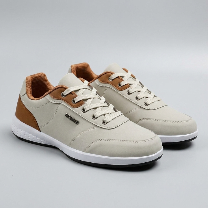 Gabriel | Two-Tone Lace-Up Sneaker