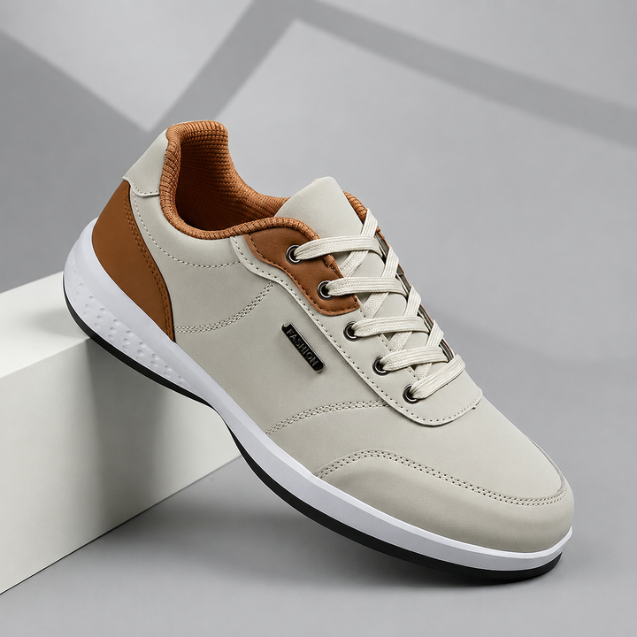 Gabriel | Two-Tone Lace-Up Sneaker