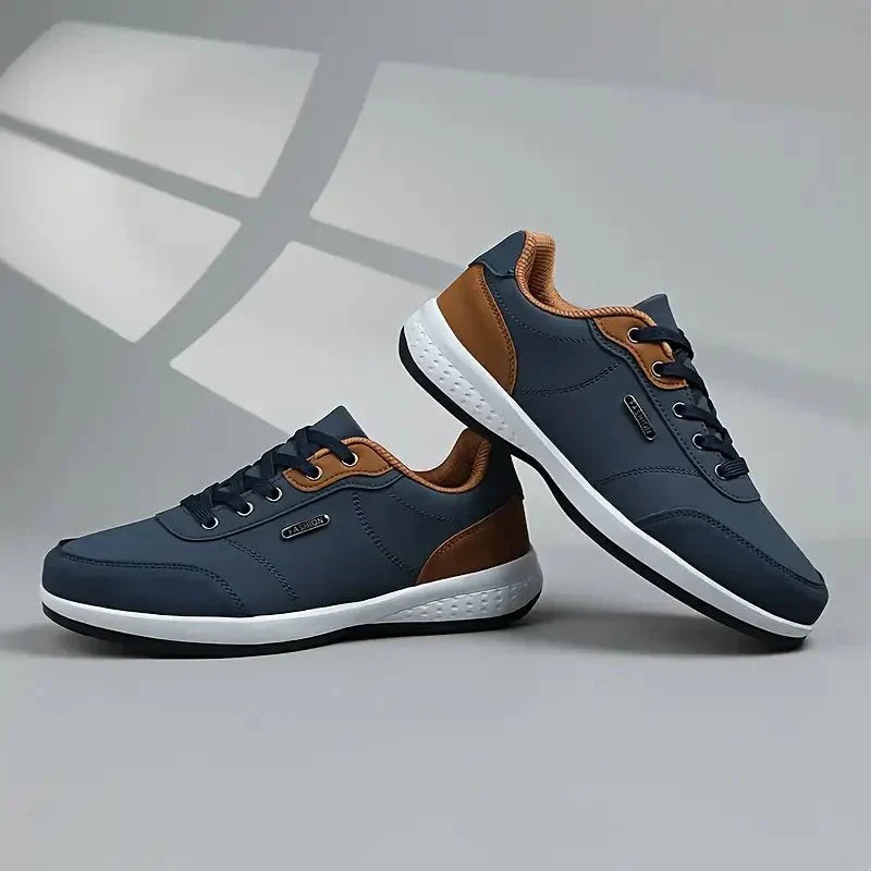 Gabriel | Two-Tone Lace-Up Sneaker