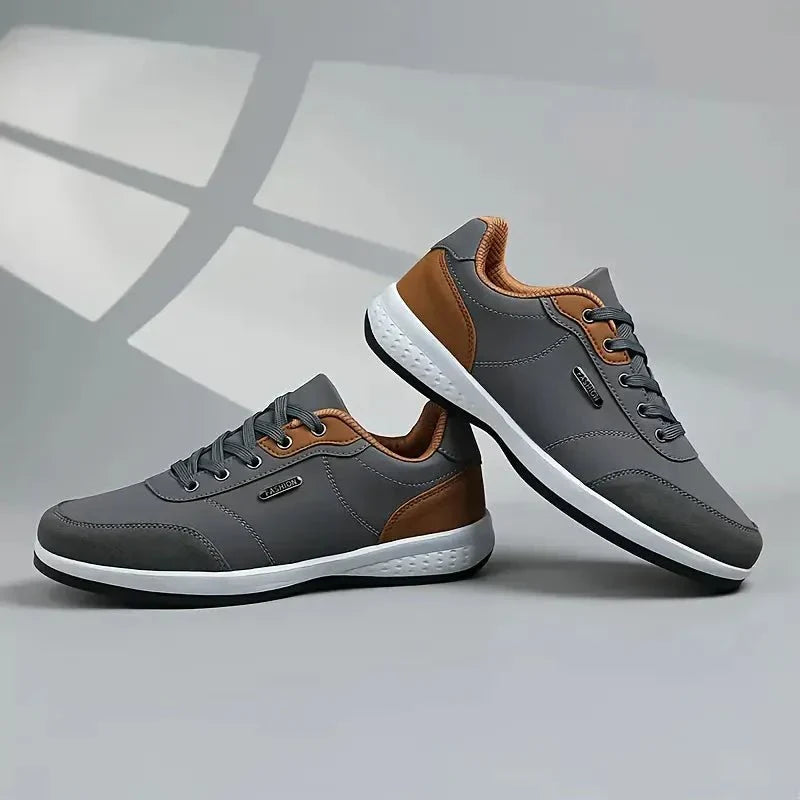 Gabriel | Two-Tone Lace-Up Sneaker