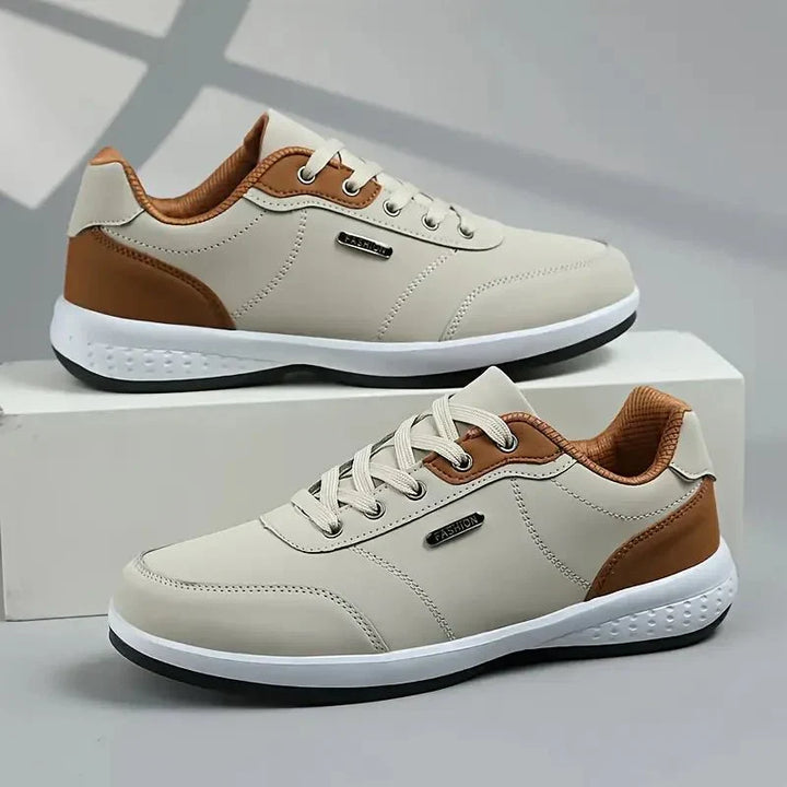 Gabriel | Two-Tone Lace-Up Sneaker