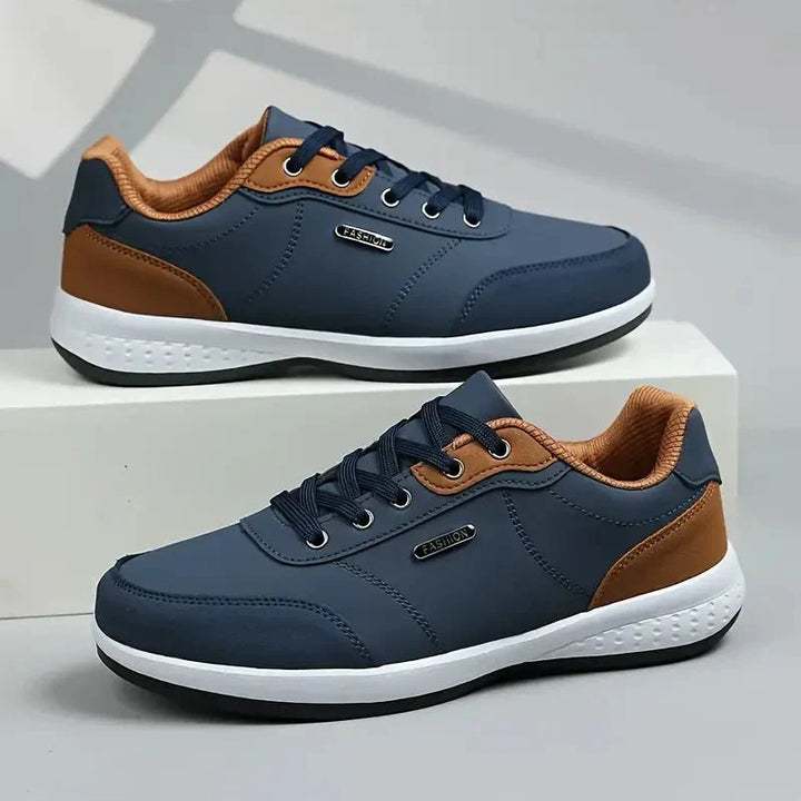 Gabriel | Two-Tone Lace-Up Sneaker