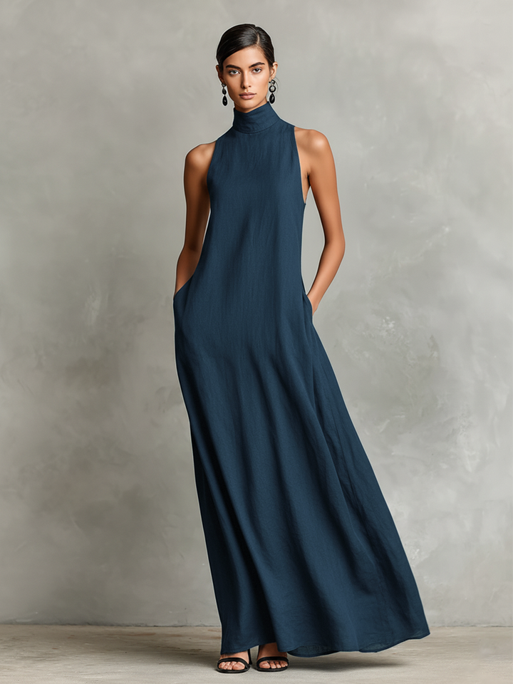 Graciela | Minimalist Sleeveless Maxi Dress