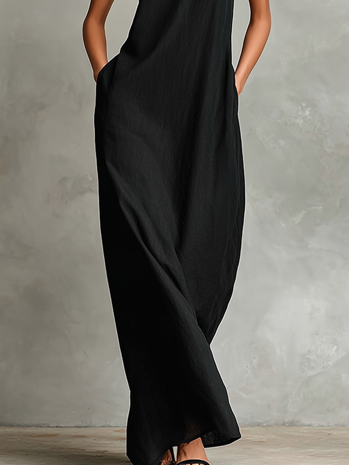 Graciela | Minimalist Sleeveless Maxi Dress