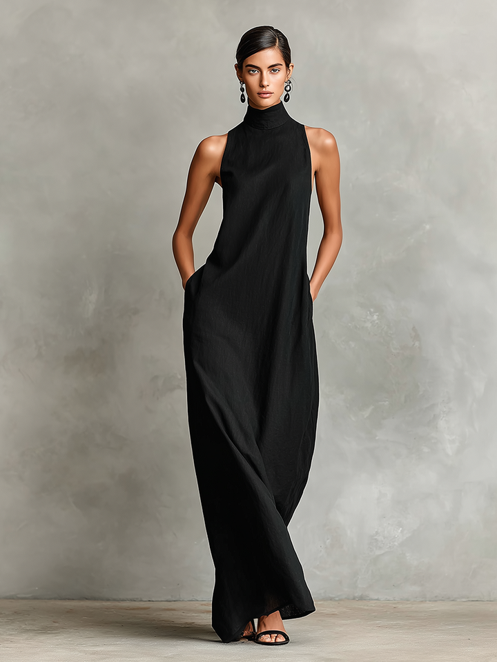 Graciela | Minimalist Sleeveless Maxi Dress