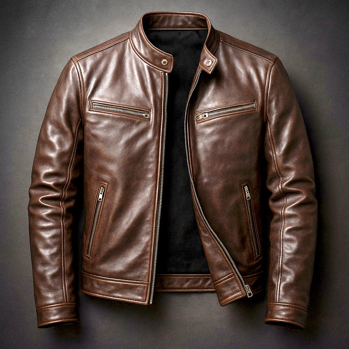 Guido | Vintage Leather-Look Jacket