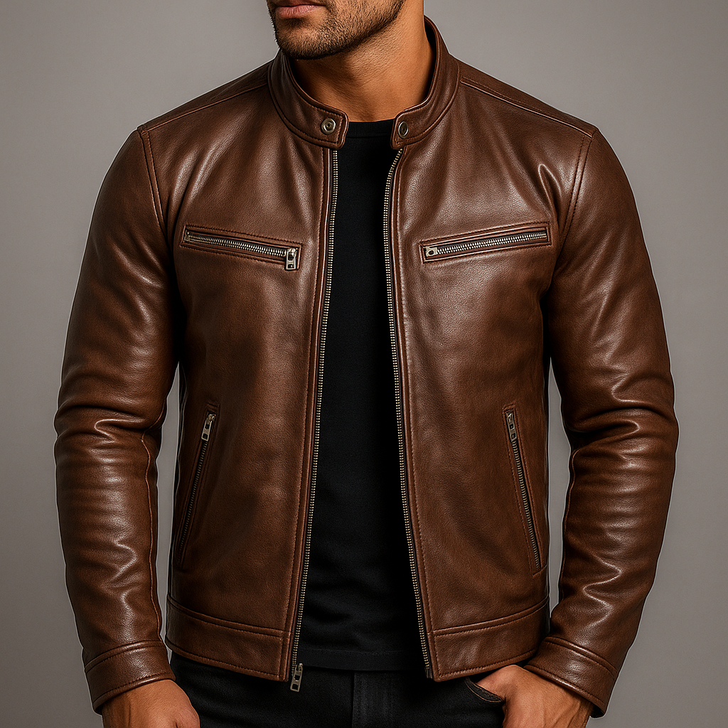 Guido | Vintage Leather-Look Jacket