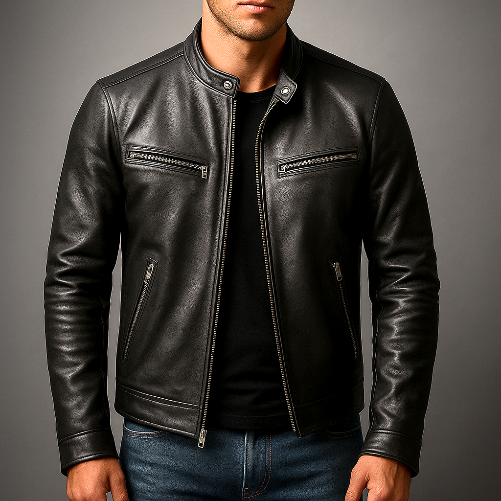 Guido | Vintage Leather-Look Jacket