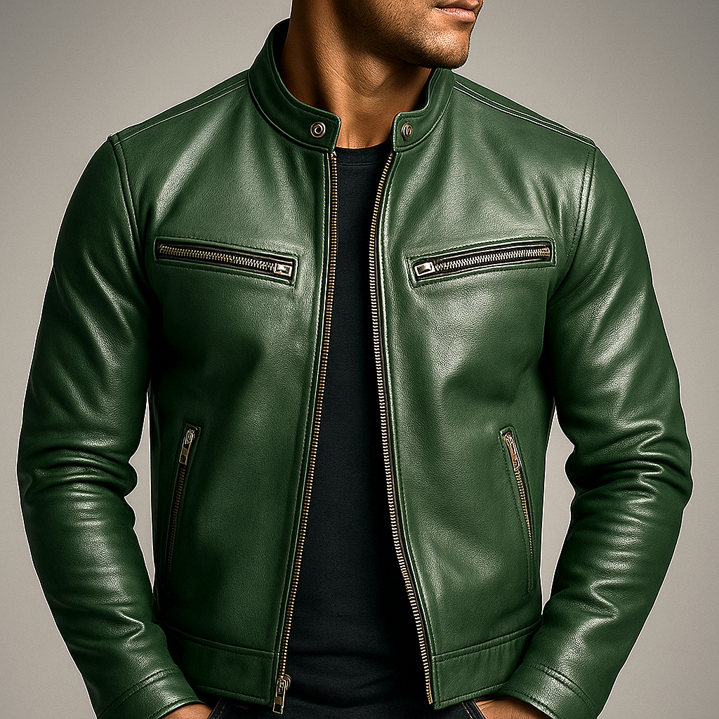 Guido | Vintage Leather-Look Jacket
