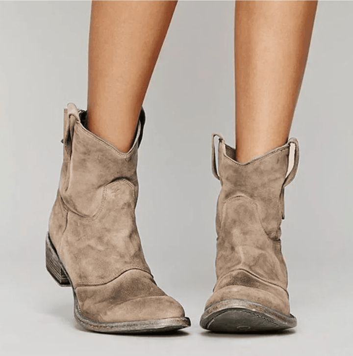 Hailey | Vintage Western Ankle Boots