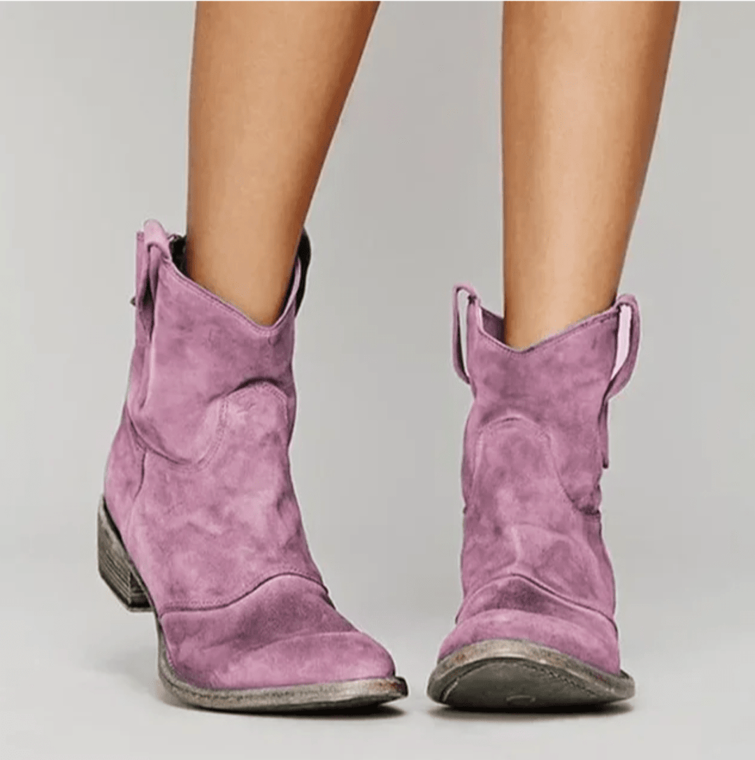 Hailey | Vintage Western Ankle Boots