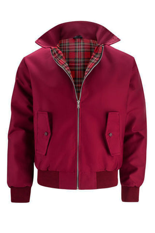 Harryson | Tartan-Lined Harrington Jacket