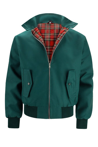 Harryson | Tartan-Lined Harrington Jacket