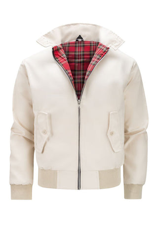 Harryson | Tartan-Lined Harrington Jacket