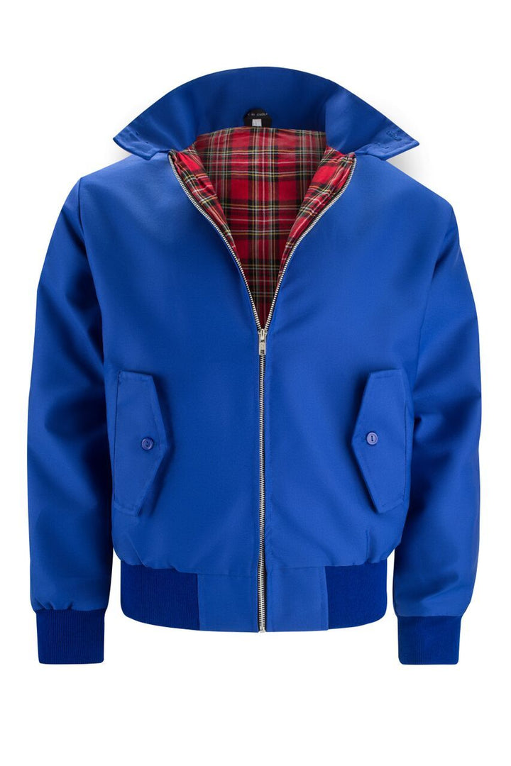 Harryson | Tartan-Lined Harrington Jacket