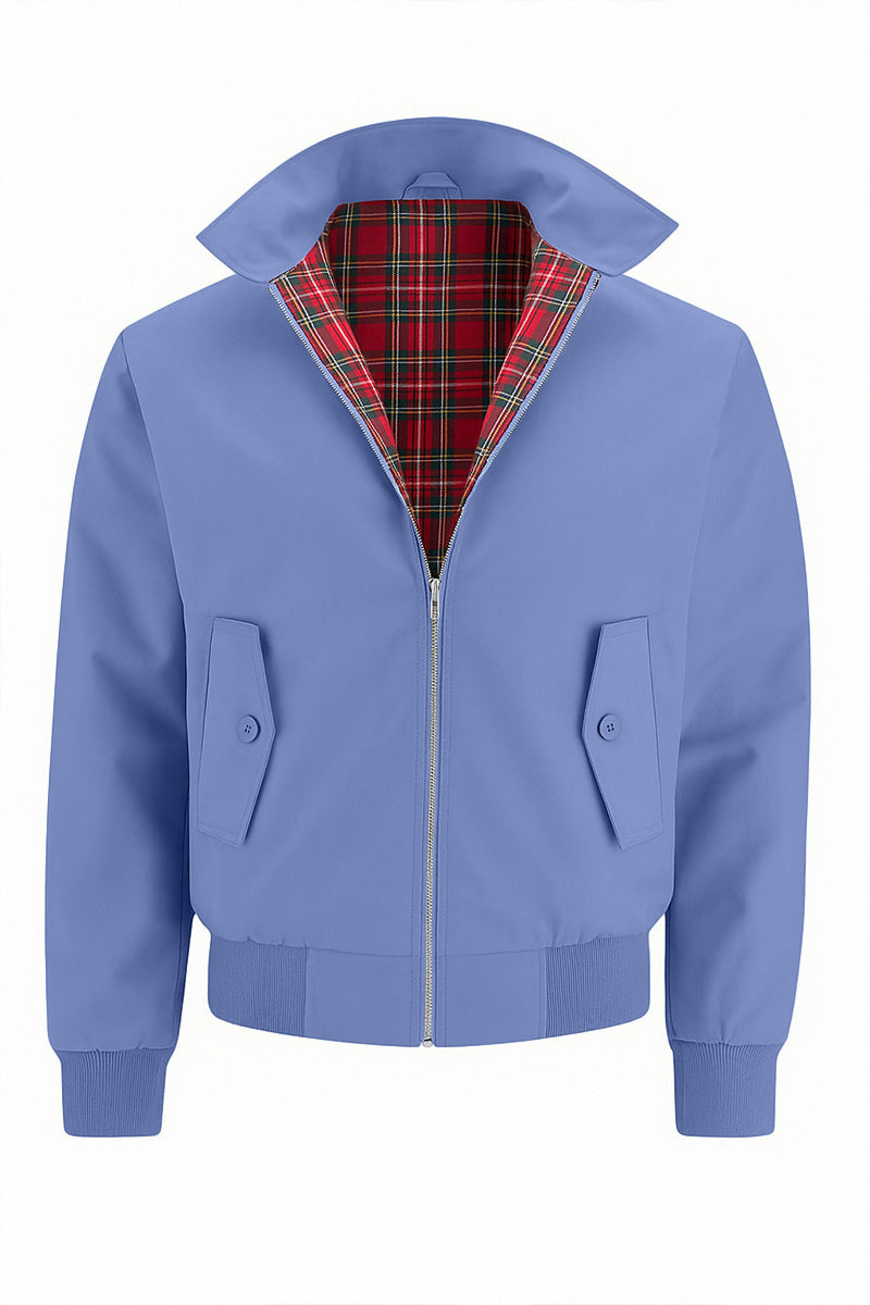 Harryson | Tartan-Lined Harrington Jacket