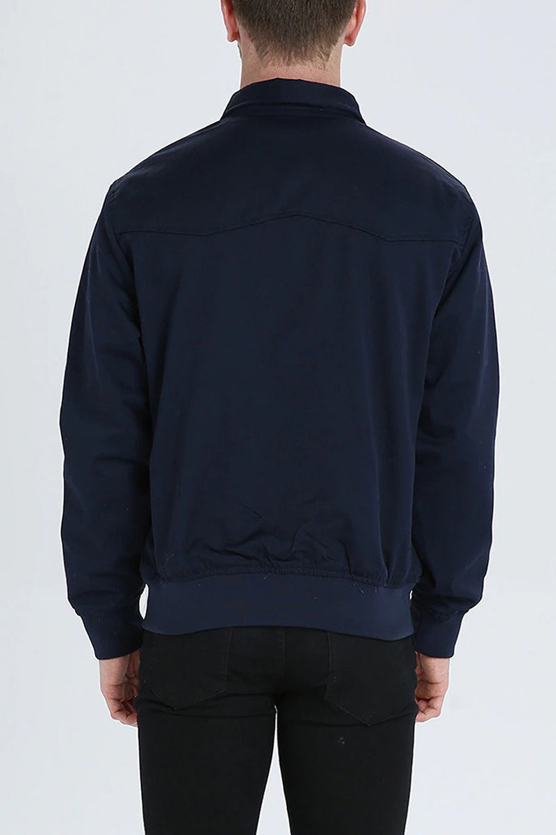 Harryson | Tartan-Lined Harrington Jacket