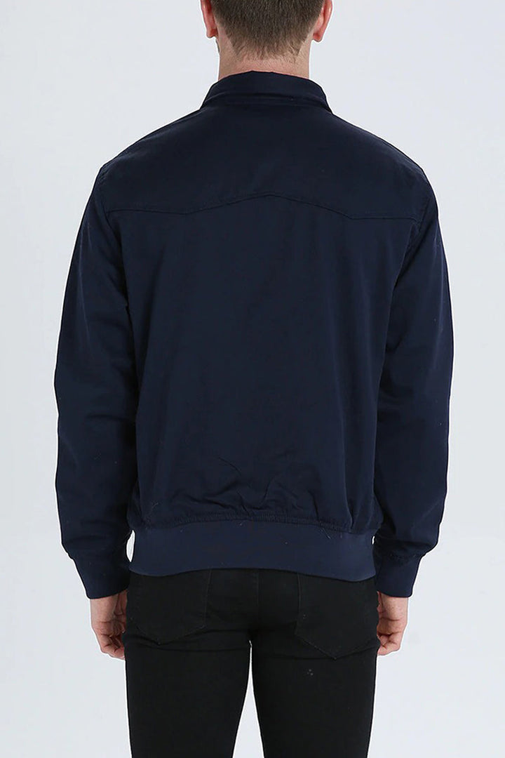 Harryson | Tartan-Lined Harrington Jacket