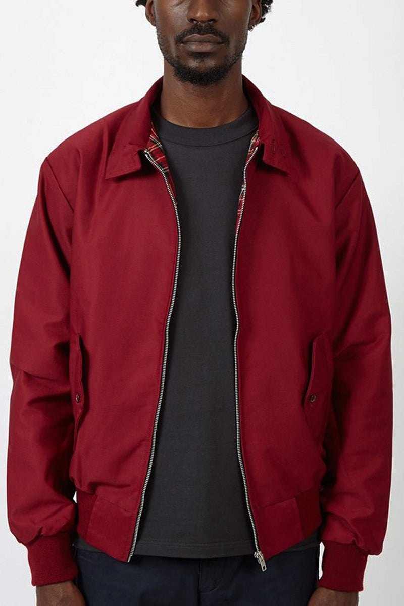 Harryson | Tartan-Lined Harrington Jacket