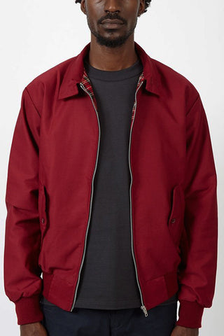 Harryson | Tartan-Lined Harrington Jacket