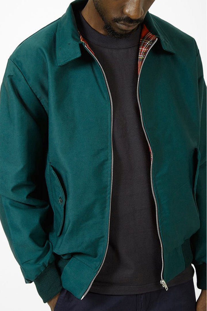 Harryson | Tartan-Lined Harrington Jacket