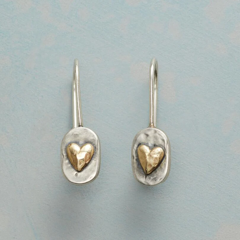 Heart Drop Earrings