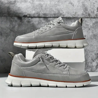 Hugo | Leather-Look Lace-Up Sneaker