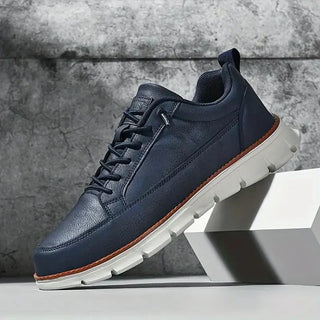 Hugo | Leather-Look Lace-Up Sneaker