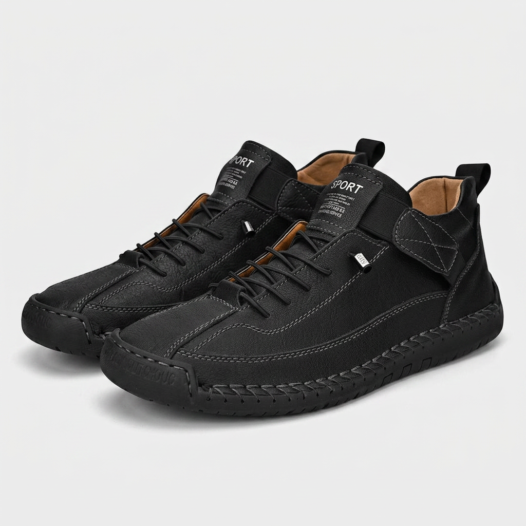 Javier | Hand-Stitched Lace-Up Moc