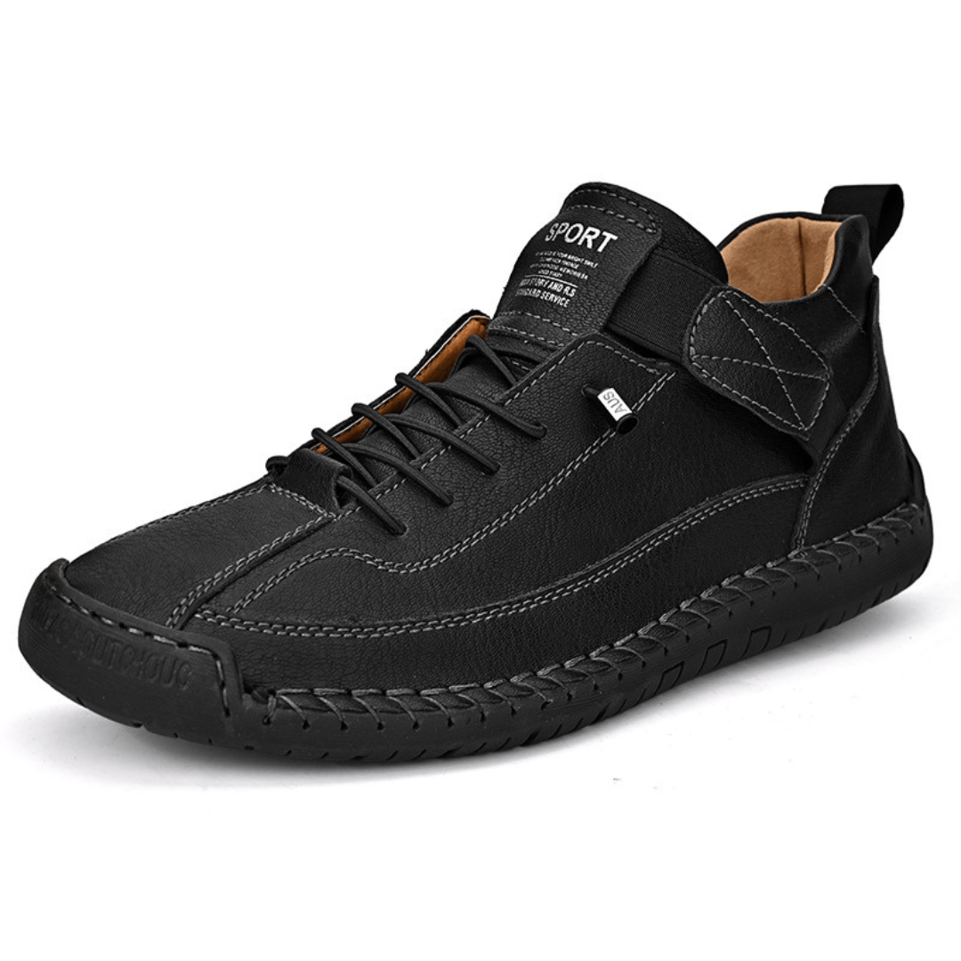 Javier | Hand-Stitched Lace-Up Moc