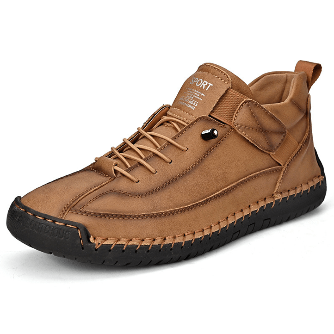Javier | Hand-Stitched Lace-Up Moc