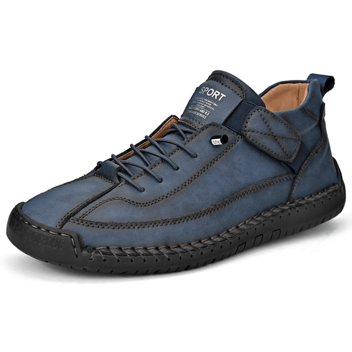 Javier | Hand-Stitched Lace-Up Moc