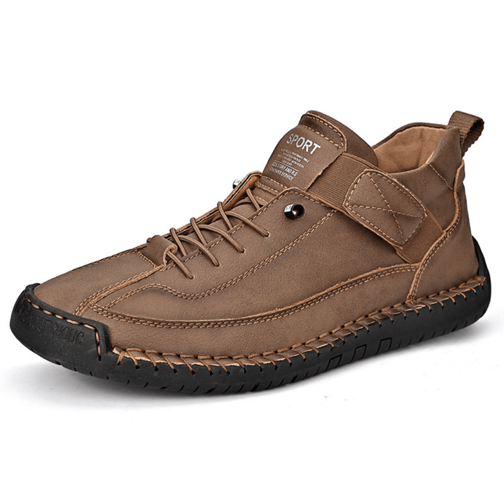 Javier | Hand-Stitched Lace-Up Moc